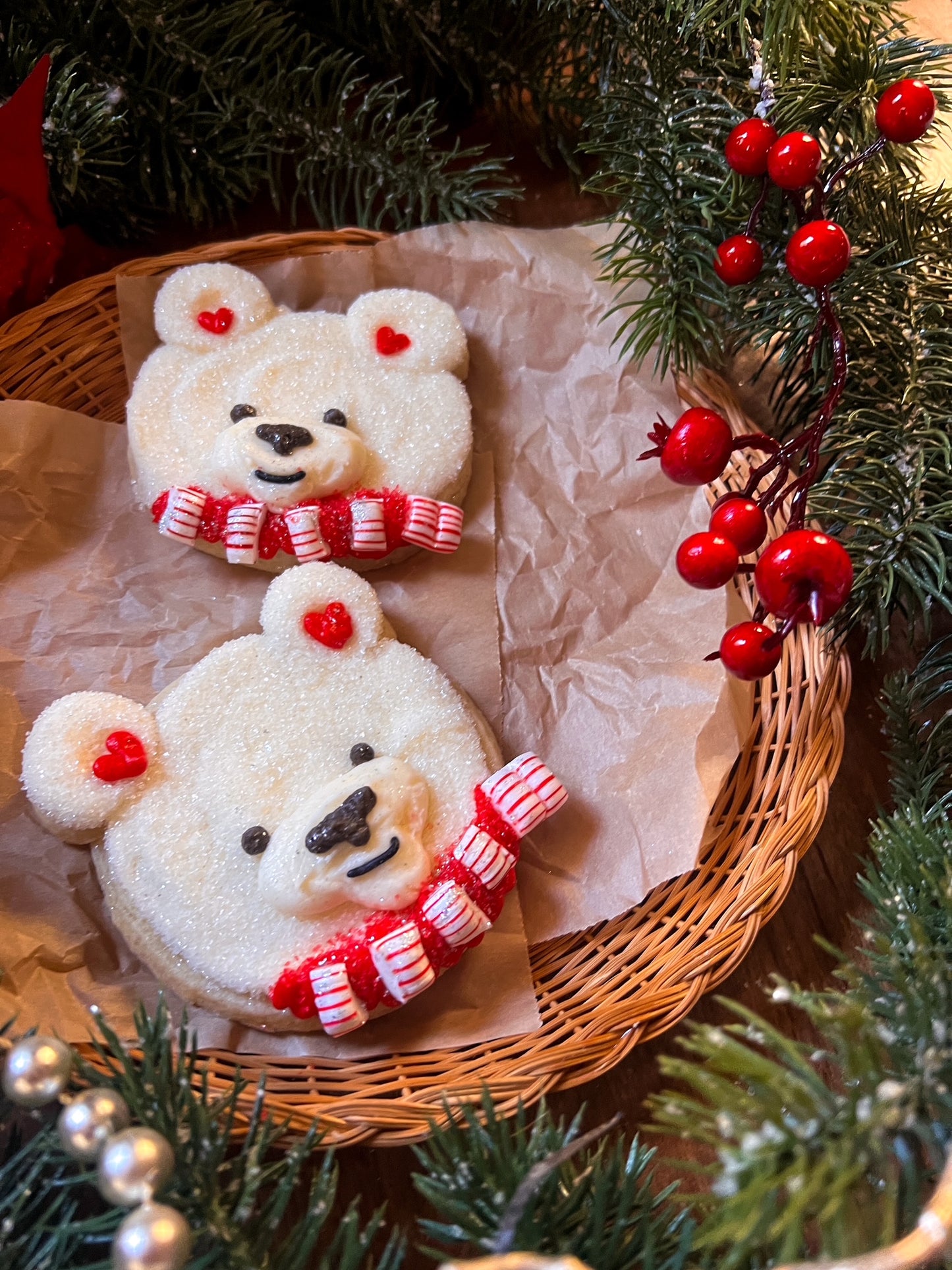 Wintery Polarbear Sugars