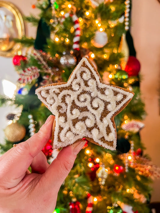 Traditional Gingerbread Stars