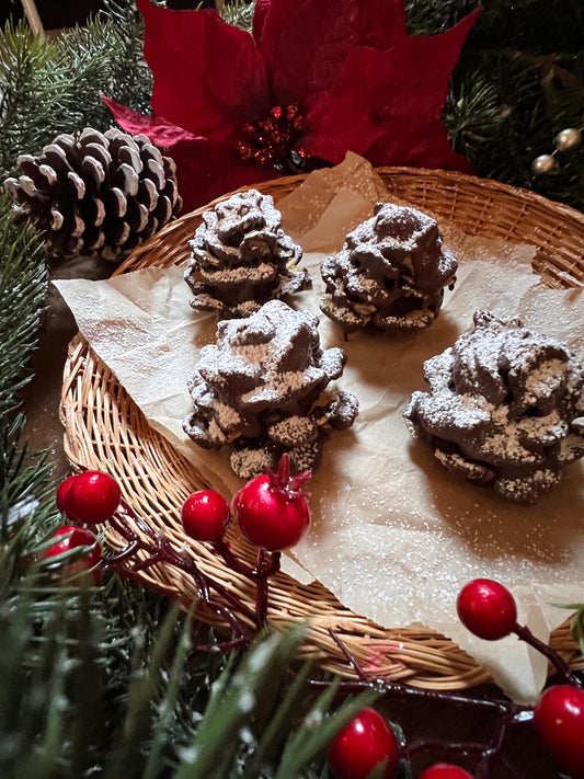 Winter Wonderland Pinecone Truffles